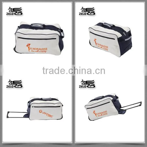 new style school trolley bag custom logo