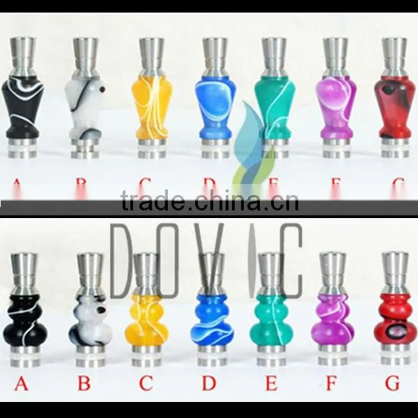 rainbow animal stainless steel glass drip tips made in China