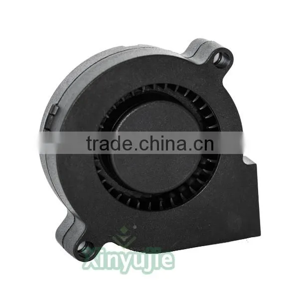 XJ5015H 50*50mm12v low noise air conditioner blower fan