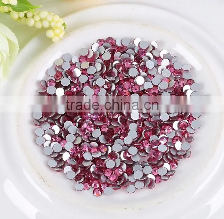 2016 good selling in stock diy flated jewelry crystal beads wholesale
