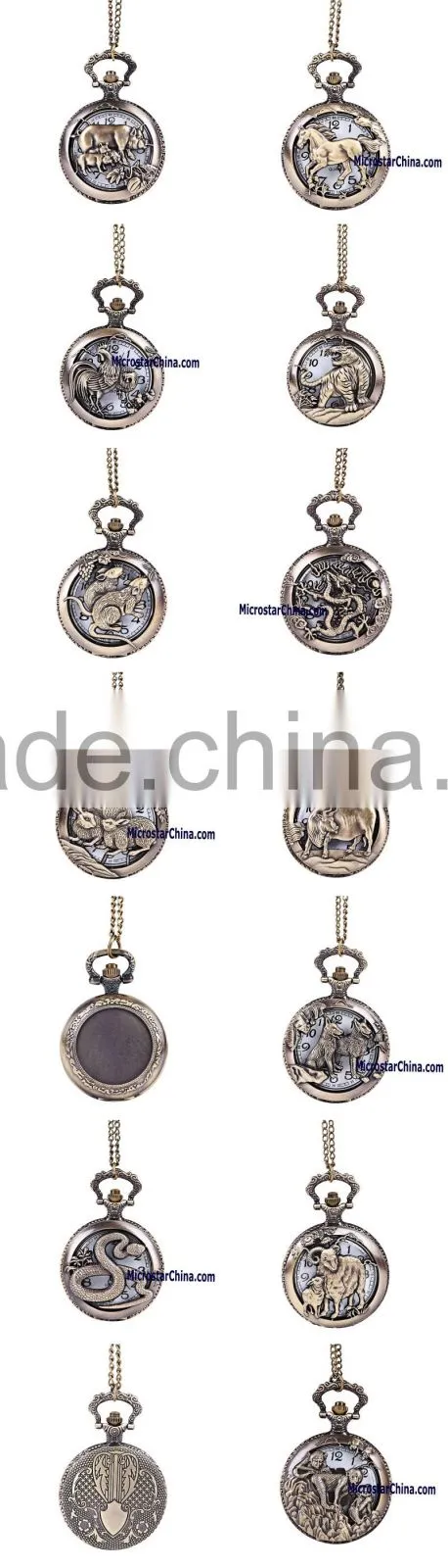 Eagle Pendant Necklace Watch