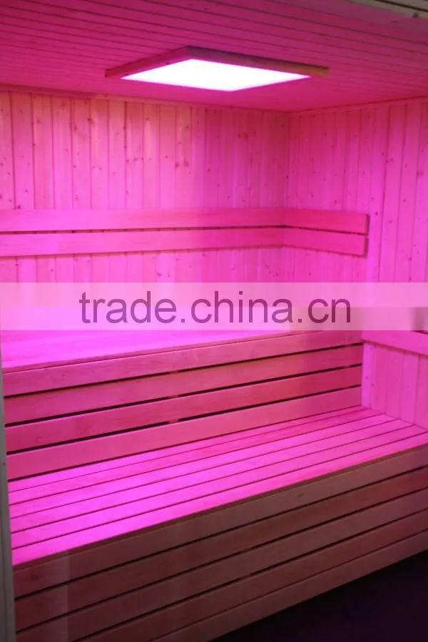 color led sauna light