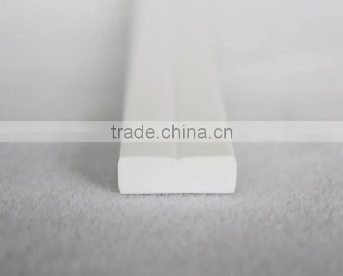White color painted PVC plantation shutter window components