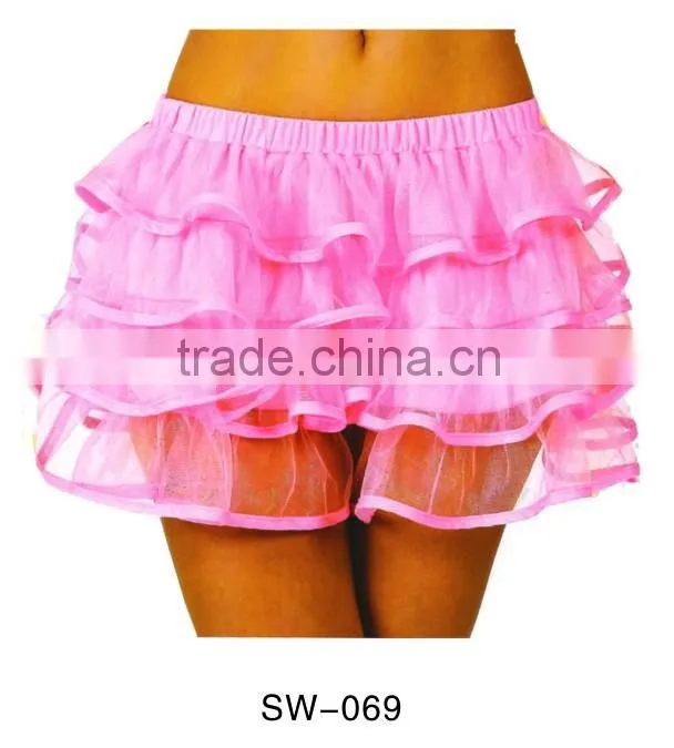 New design modern pink veil girls Tutu dress