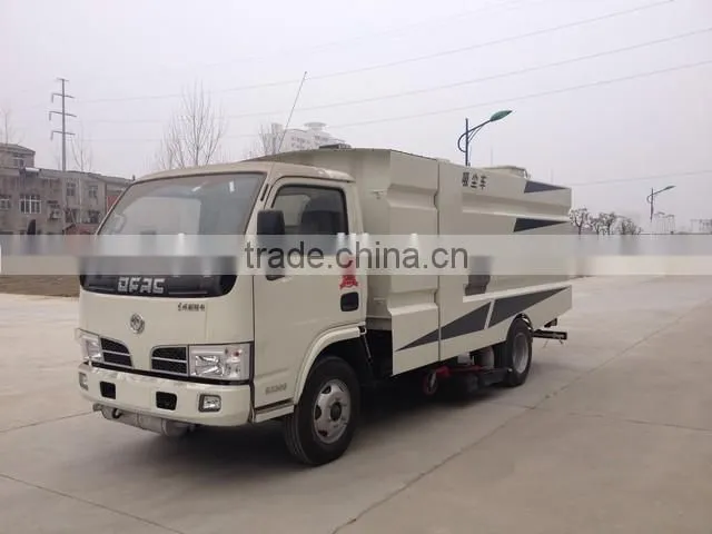 Quality 100% guaranteed 4x2 dongfeng 4cbm vacuum road cleaning vehicle