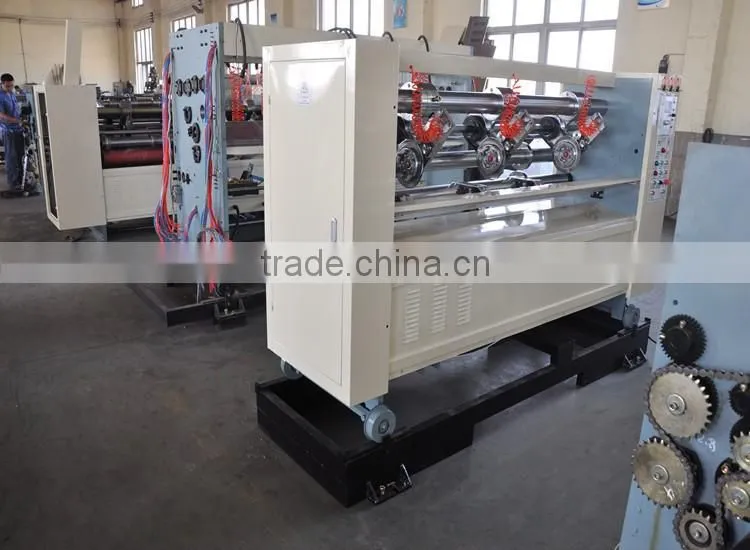 skype:cartonboxmachine t Full automatic thin blade slitter scorer machine/corrugated cardboard making equipmen