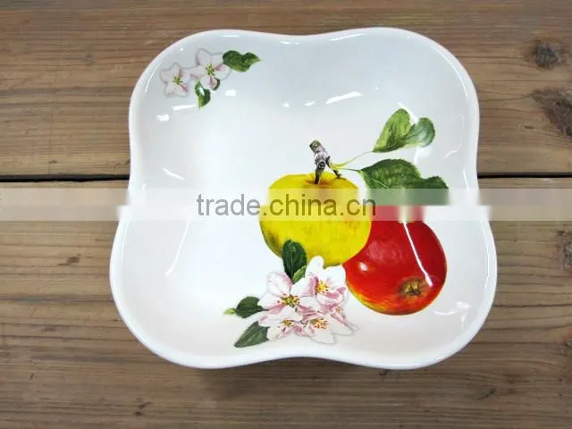 Eco-friendly Feature Ceramic Kitchen Serving Dish
