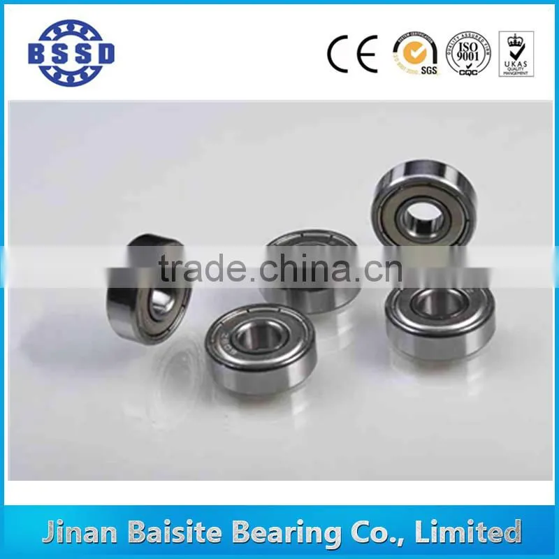 chrome steel and carbon steel abec 14 skateboard bearings