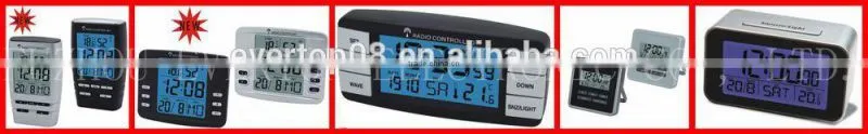 WEATHER FORECAST DIGITAL CLOCK ET876B