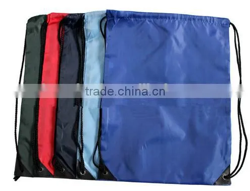 High Qualilty Waterproof Backpack Nylon drawstring Bag
