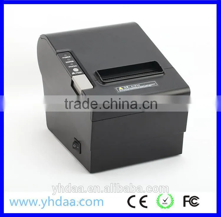250mm/s USB+Serial POS 80mm thermal receipt printer