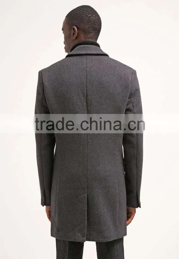 China Factory Custom Designer Winter Men's Wool Coats