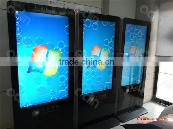 65 inch interactive touch LCD advertising monitor touch all in one PC