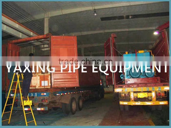 steel pipe renovation machine to derusting and improve the pipe quality