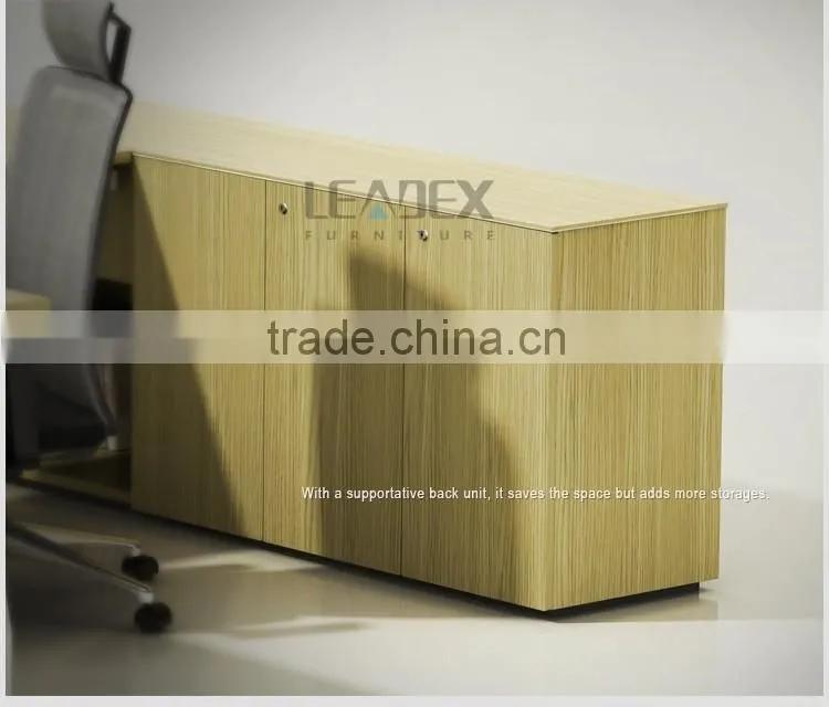 hot sale modern office furniture director desk with back units