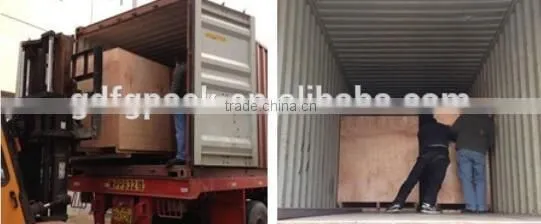 Shrink wrapping machine in wrapping machine