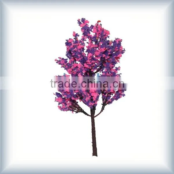 Colorful 3D miniature architectural model tree,09CTD-12,secenery model tree,colorful architectural decorative model tree