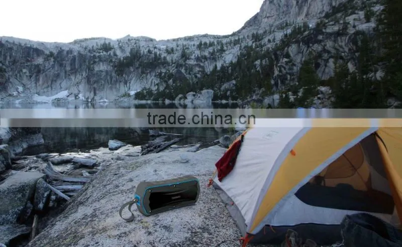 timekeeper trendwoo waterproof bluetooth speaker support hands free