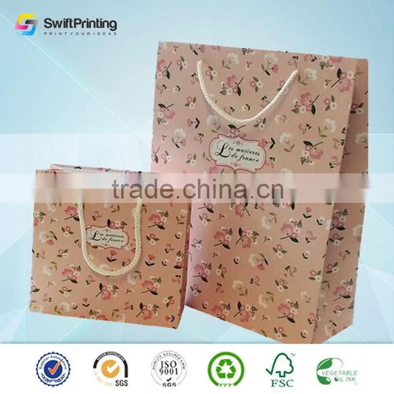 Cheap hot-sale promotion paper tote bag
