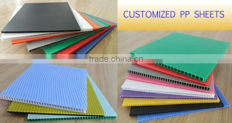 Wholesale red 6mm thickness pp sheet protector woven sheet polypropylene pp sheet