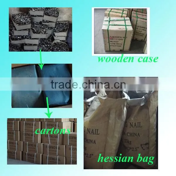 flat roofing nail type