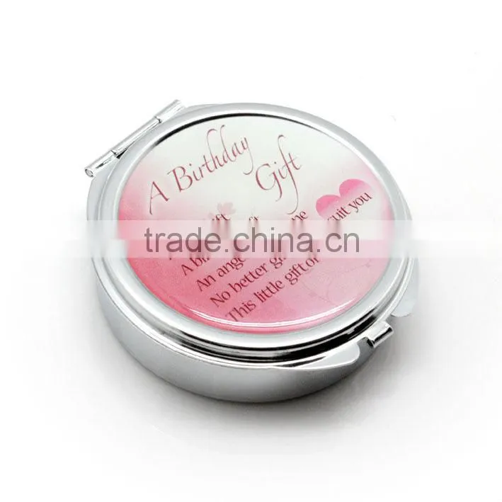 Round pill box/ pill case