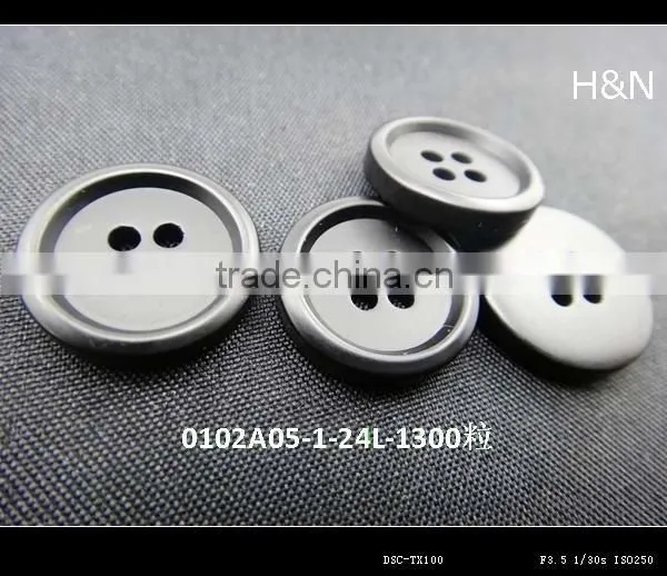 factory wholesale black coat buttons for garment