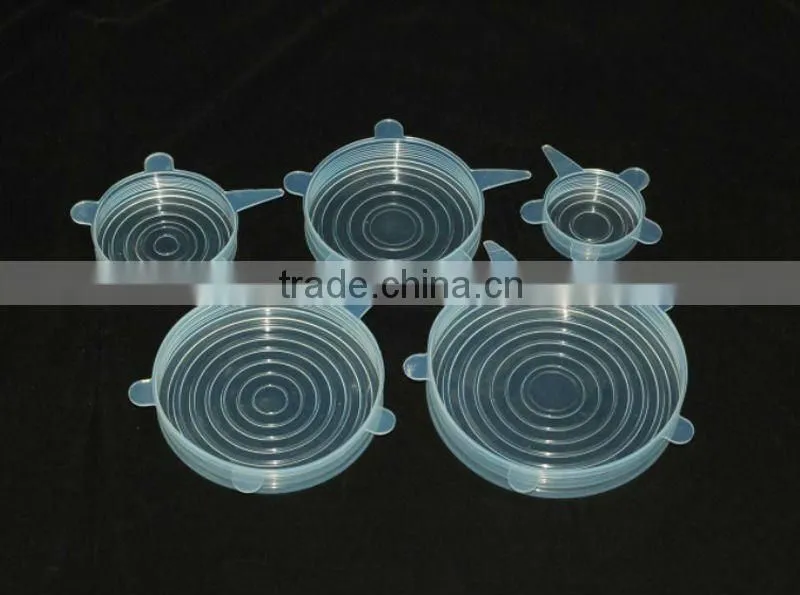 Silicone Covers Keep Food Fresh Safety Used In Microwave