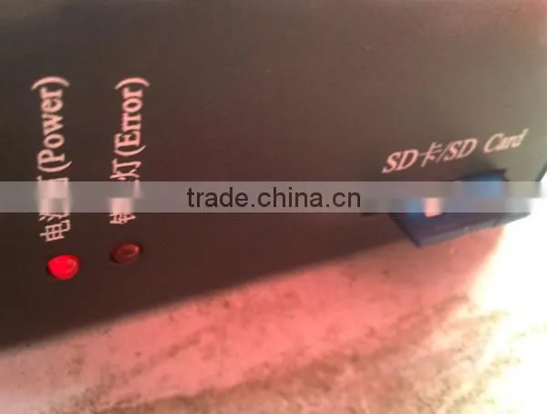full color 2000 pixels low cost sd card led pixel controller