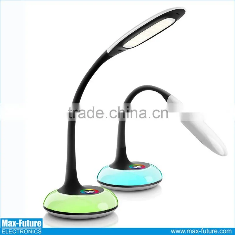 3-grade brightness touch dimmer Gooseneck Led Desk Lamp