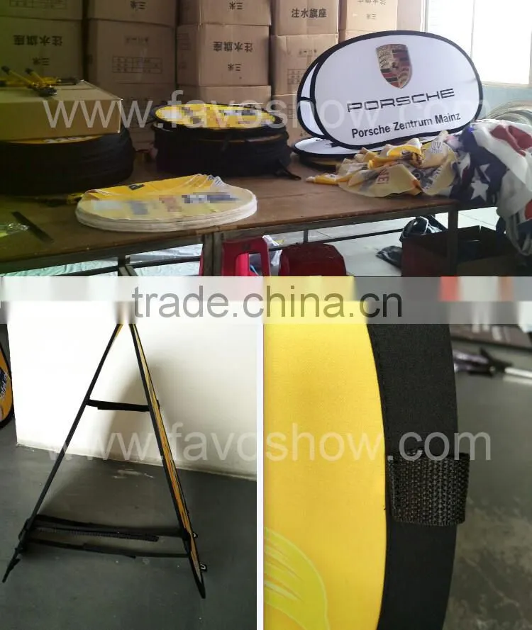 Custom Logo Printed Portable Pop Up Banner A Frame