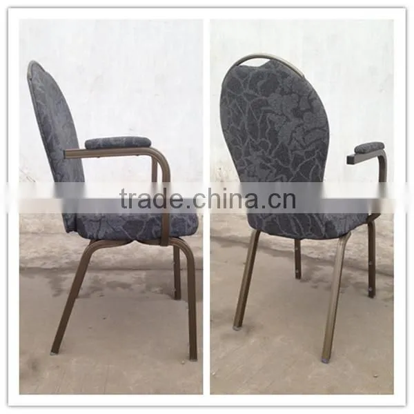 aliminum flex banquet chair with arm