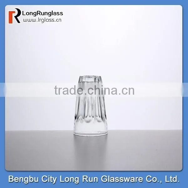 LongRun 266ml standard size clear home use drinking milk glass juice glass water glass tea cup