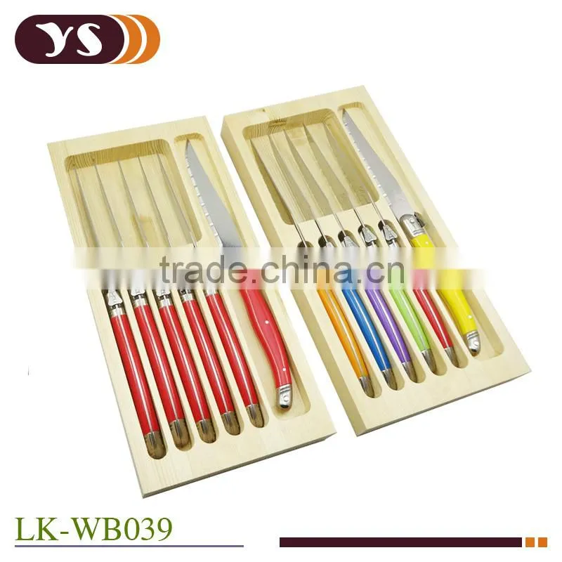 laguiole stainless steel steak knives