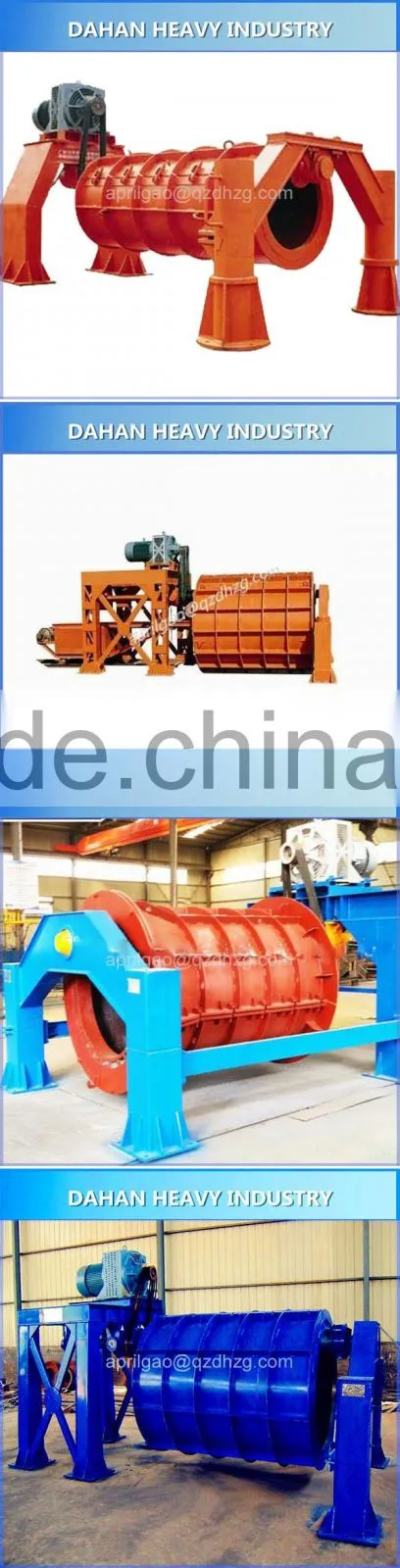 Concrete City ditch drainage pipes Making Machine
