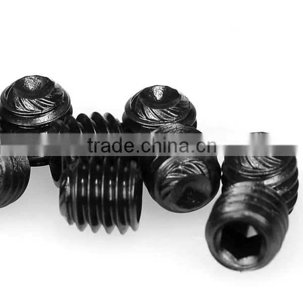 DIN 913 high tensile set screw with knurled point