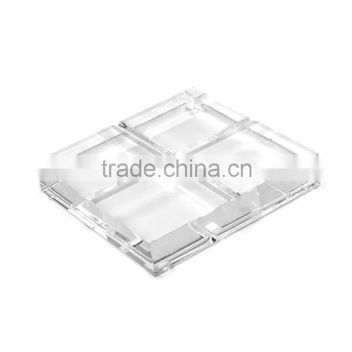 rubik's cube acrylic frosted hotel supplies soap block