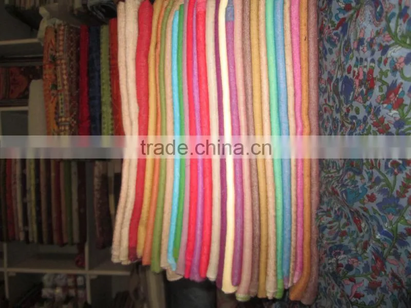 natural colour cashmere blanket