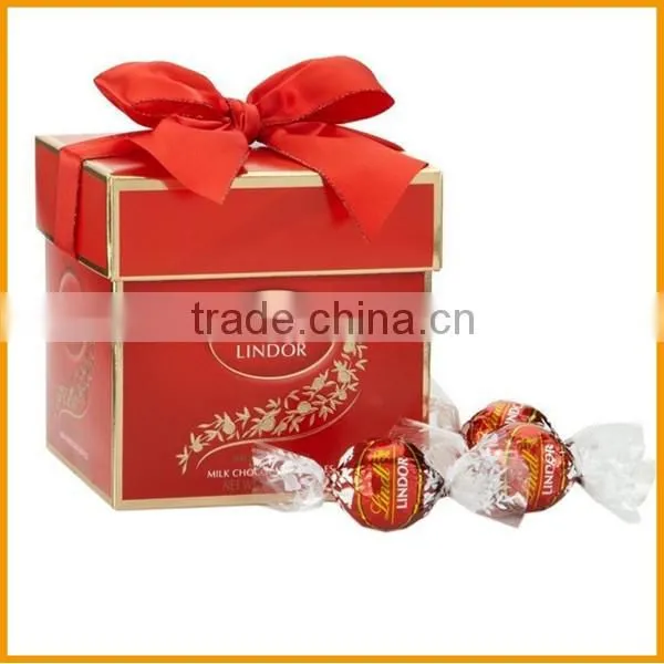 Christmas Eve Apple Boxes Wedding Favor Candy Packaging Box Crash Lock Bottom Ornament Boxes