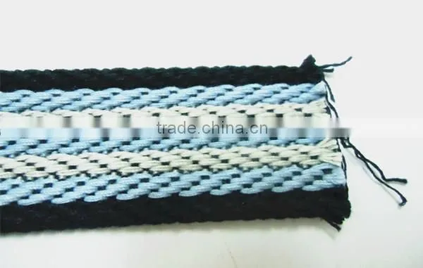 webbing straps -whorl cotton webbing - cotton polyester fabric FT-WB534