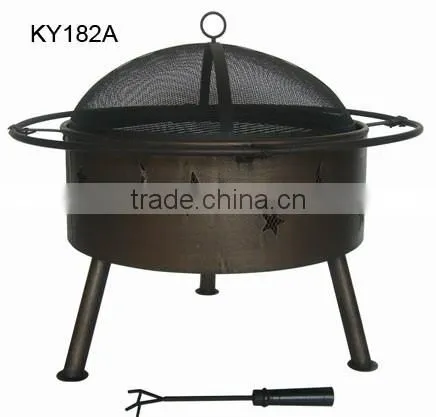 Fire Pits Type and Stocked Feature Outdoor fire pit from china