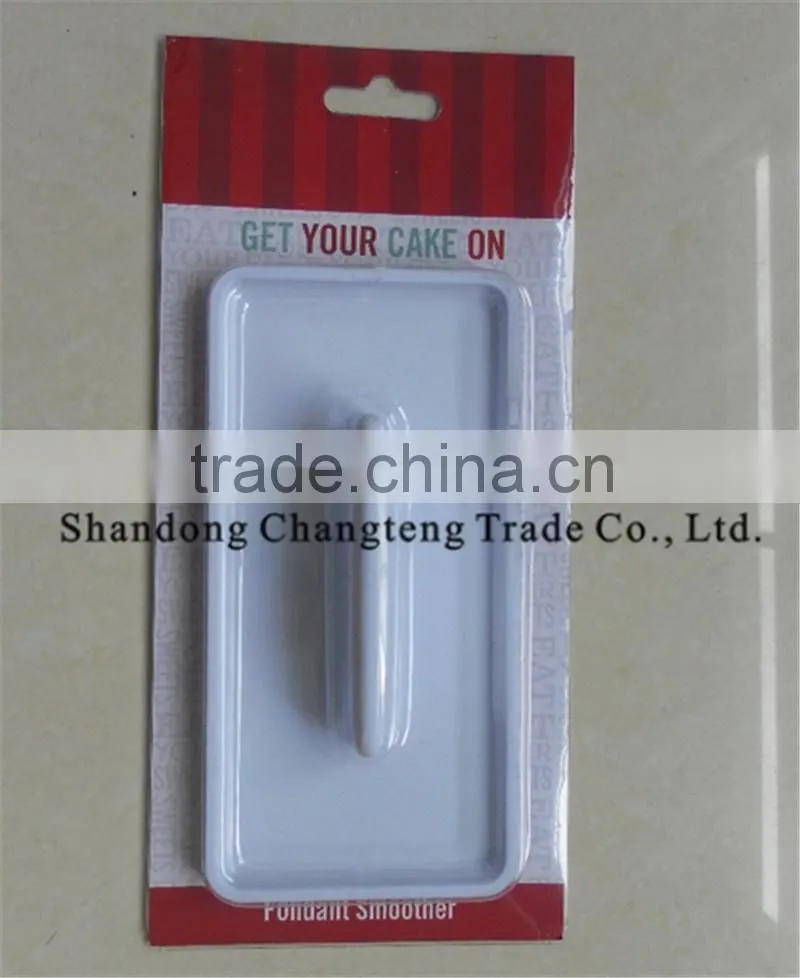 FDA LFGB Standard Plastic Cake Decorating Tools Fondant Smoother