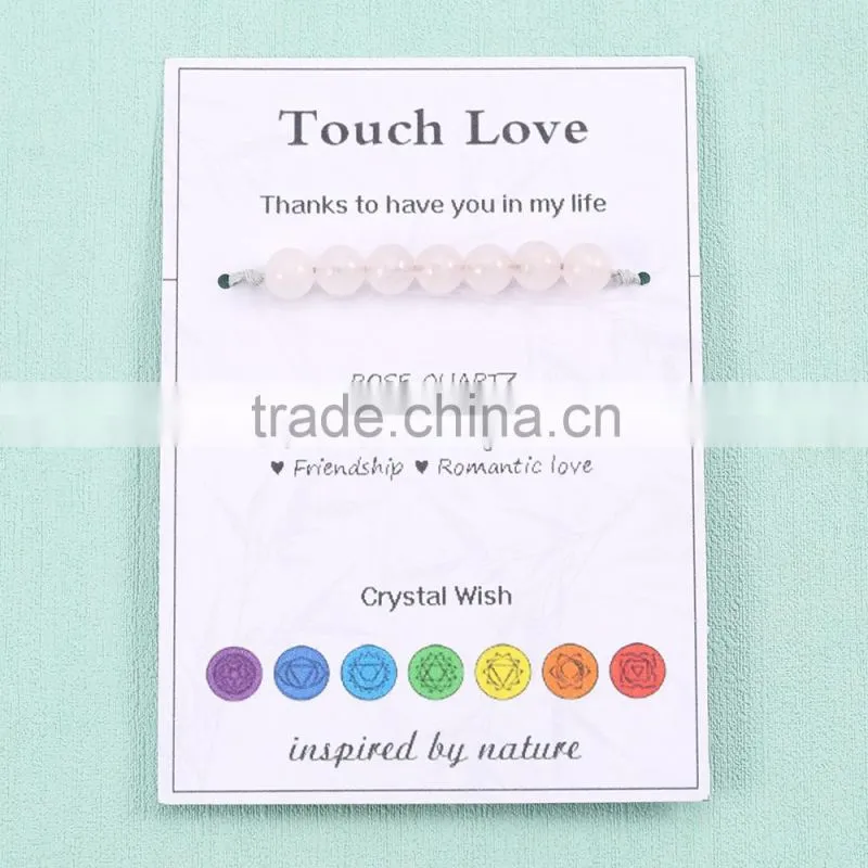 New Natural stone stone bracelet making