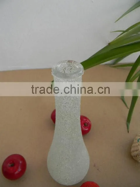 hot sales bulk fancy glass bottle for diffuser with beads for home decoration