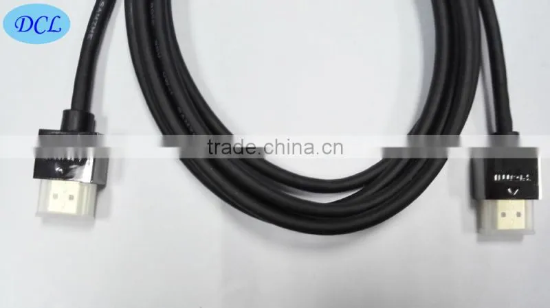 High speed Slim HDMI cable with 3D Ethernet and 1080P