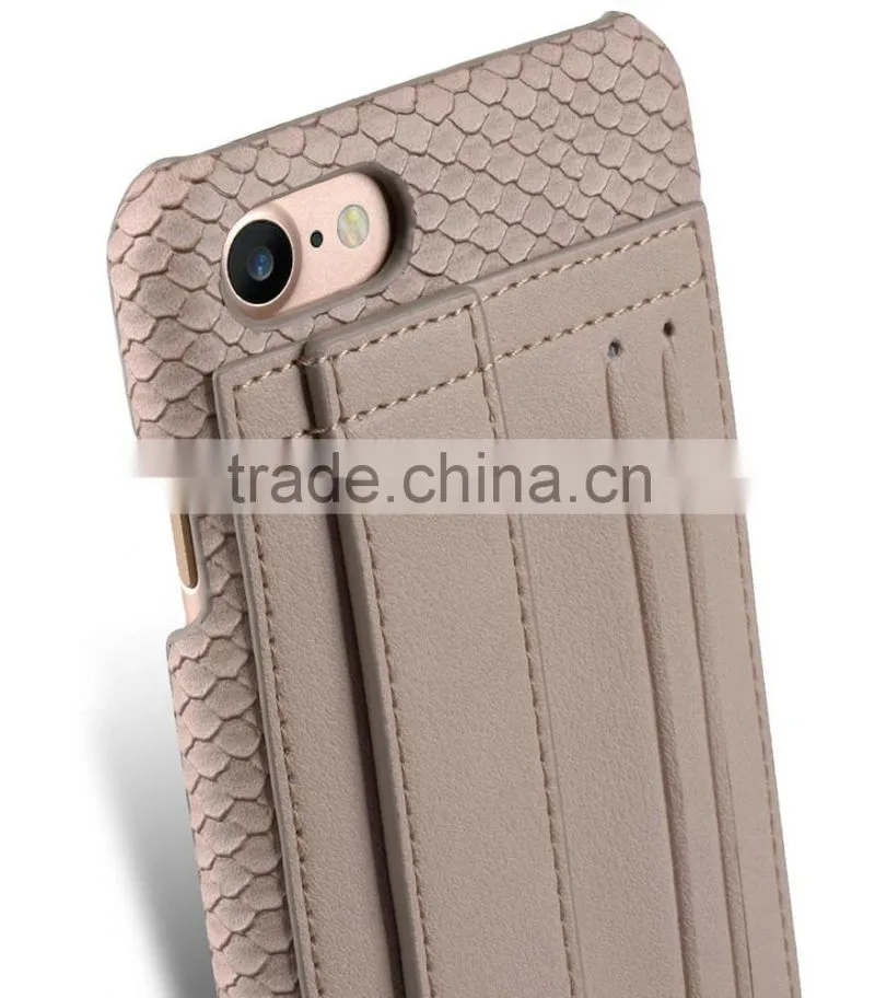 Fashionable Card Slot Premium Leather Case for Apple iPhone 7 (4.7")