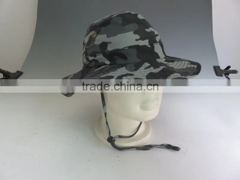 Custom Cheap Camouflage Bucket Hat