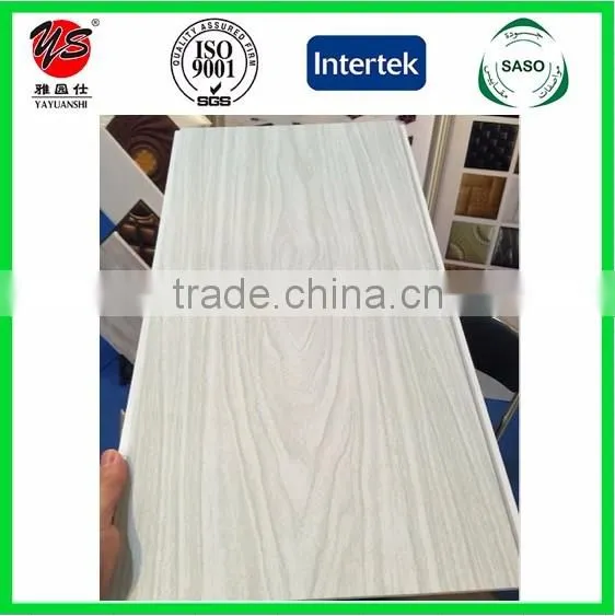 2016 new arrival Colombia 30cm*9mm pvc ceilings pvc panel techo de pvc Panel de pvc for decoration