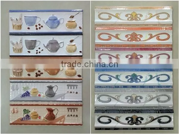 special kitchen design ceramic border tiles 80x300