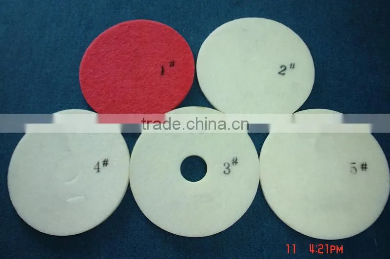 17'' revolutionary cleaning system abrasive spong polishing pads